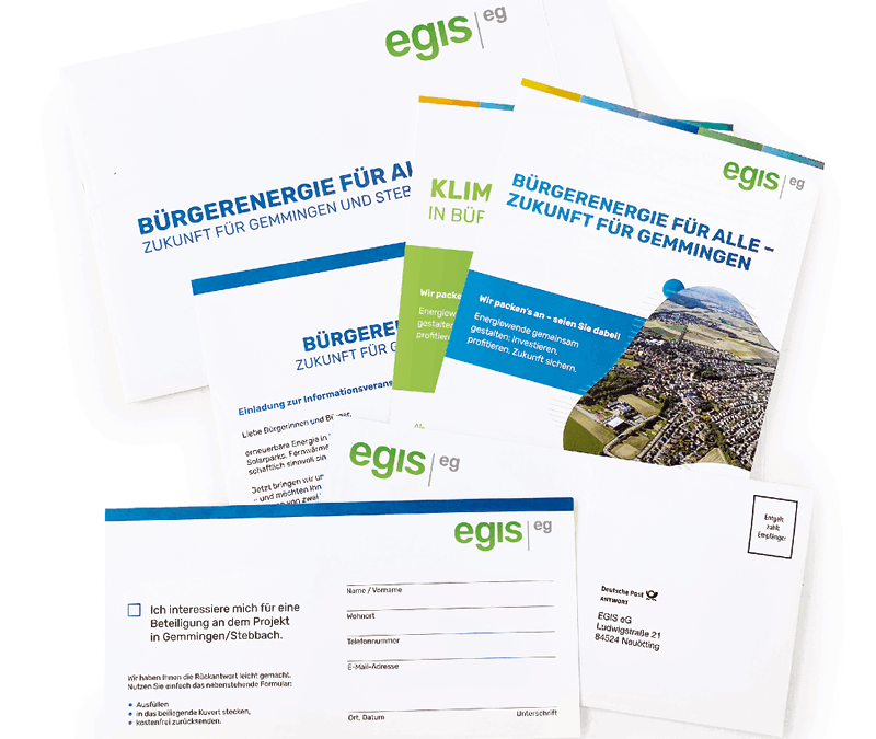 Projekt: Mailing Fa. Egis